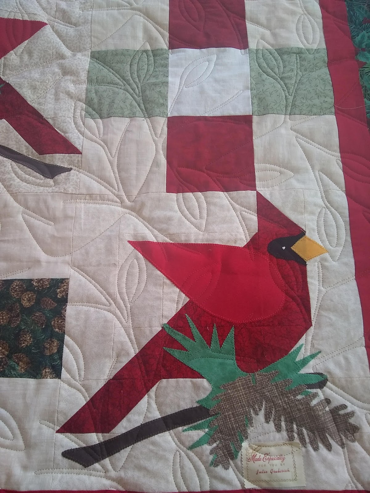 myquilter Cardinal quilt