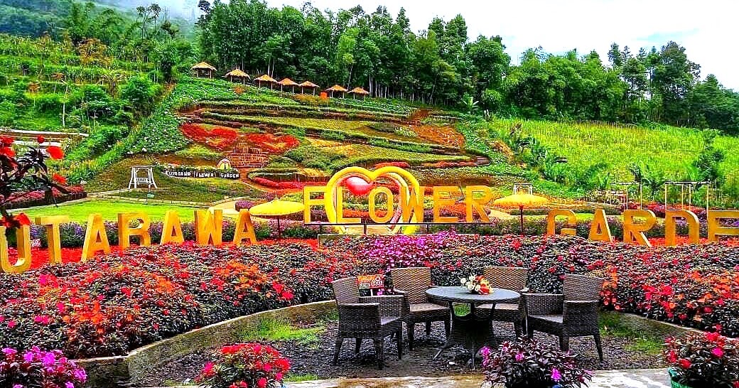 Lokasi dan Harga Tiket Masuk Kutabawa Flower Garden Purbalingga Terbaru