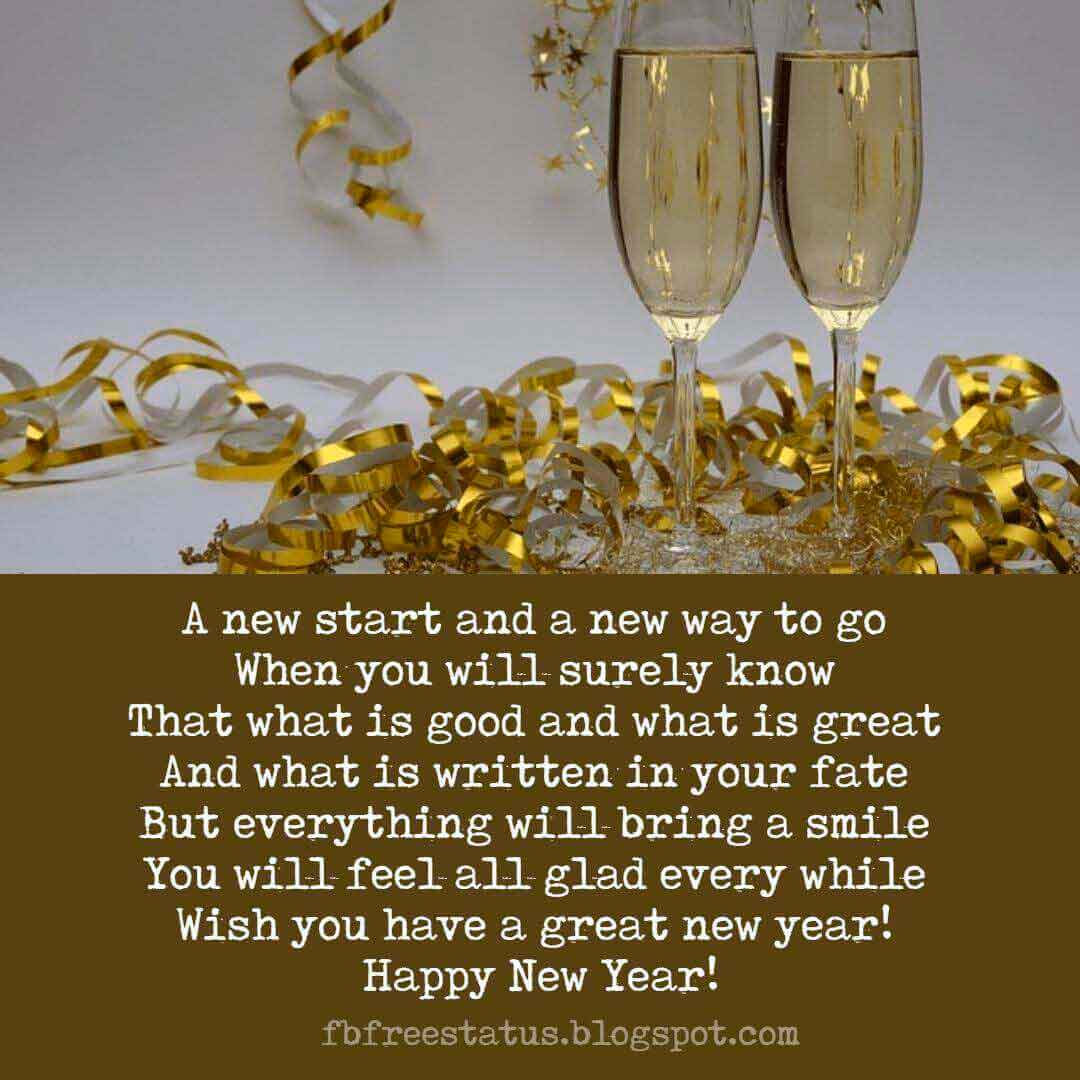 Happy New Year Wishes Quotes, Greeting, Messages &amp; Images