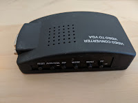Controls for Video to VGA adapter