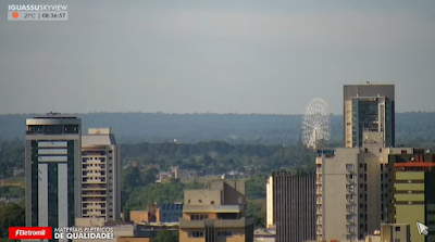 câmera ao vivo do foz do iguaçu