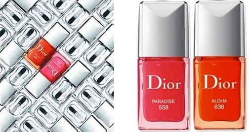 Fashion Pink Wednesday Dior Paradise Duo Summer 2011 "Electric
