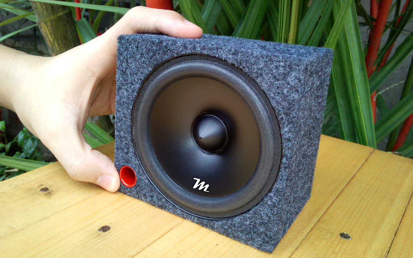 DIY Mini Subwoofer Mini Subwoofer Pro DJ Bass Test Music