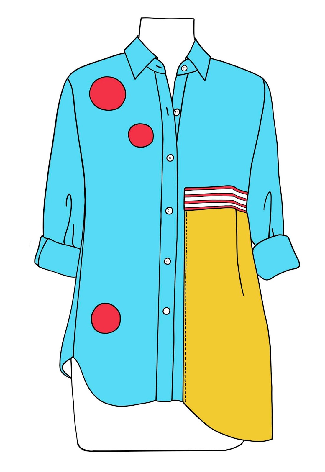 Paganoonoo Paganoonoo Upcycled "Noel" Blouse Examples