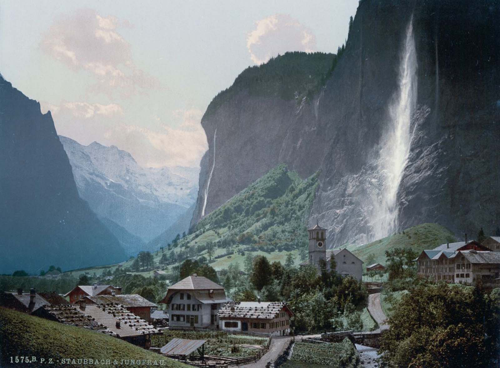 photochroms color photos Switzerland