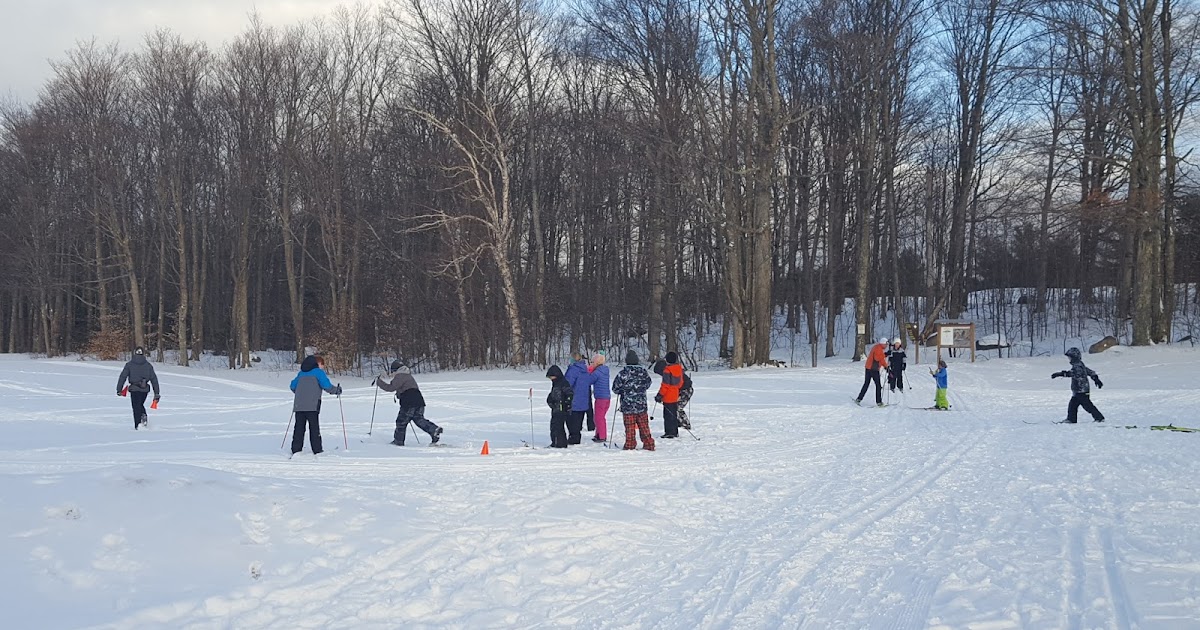 Skiing and Snowshoeing at the Tupper Lake Country Club to Big Tupper