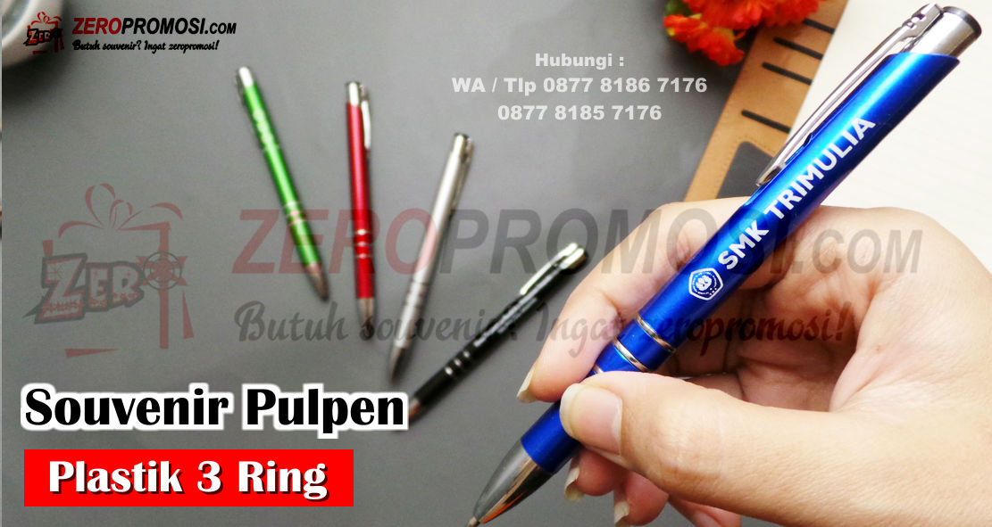 Jual Pen 3 Ring, Pulpen Promosi, Grosir Souvenir Pulpen Pen Pena Promosi tipe 3 Ring Warna, Jual Produk Pulpen Pen Promosi 3 Ring Murah, Souvenir kantor Pen Ring 3, Pulpen Promosi Souvenir Pen Ring 3, Souvenir Pulpen Pen Pena Promosi tipe 3 Ring