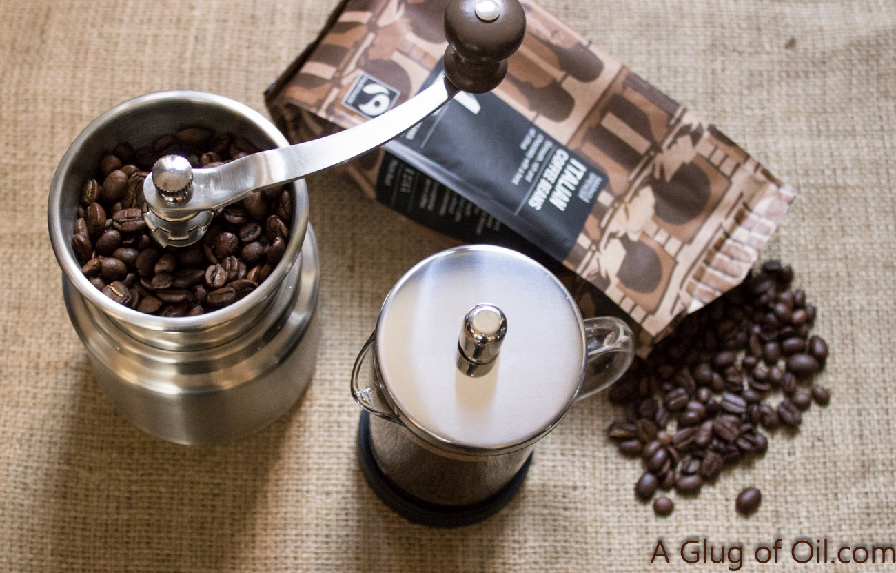 Perfect Partners Coffee Grinder and Cafetiere from Judge Cookware A