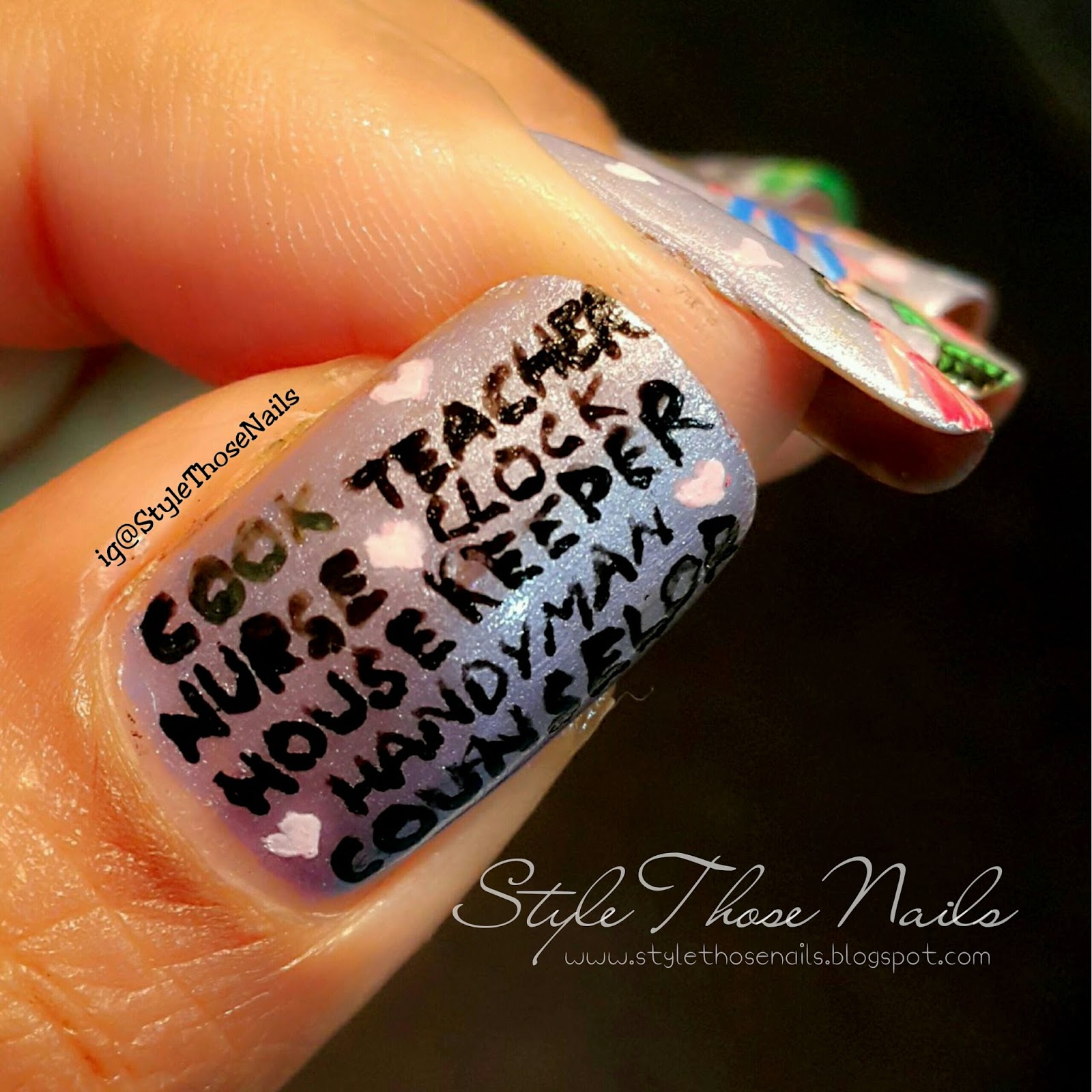 Style Those Nails: 40 Great Nail Art Ideas: JOB