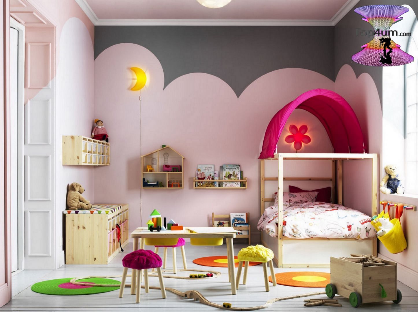اشيك ديكورات غرف نوم اطفال اولاد وبنات مشتركة👧🏻🧑🏻 cool shared kids room اشيك ديكورات غرف نوم اطفال اولاد وبنات مشتركة👧🏻🧑🏻 cool shared kids room