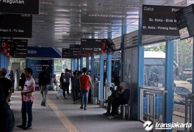 cara naik busway di jakarta