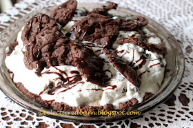 Eclectic Red Barn: Chocolate Chip Ice Cream Pie