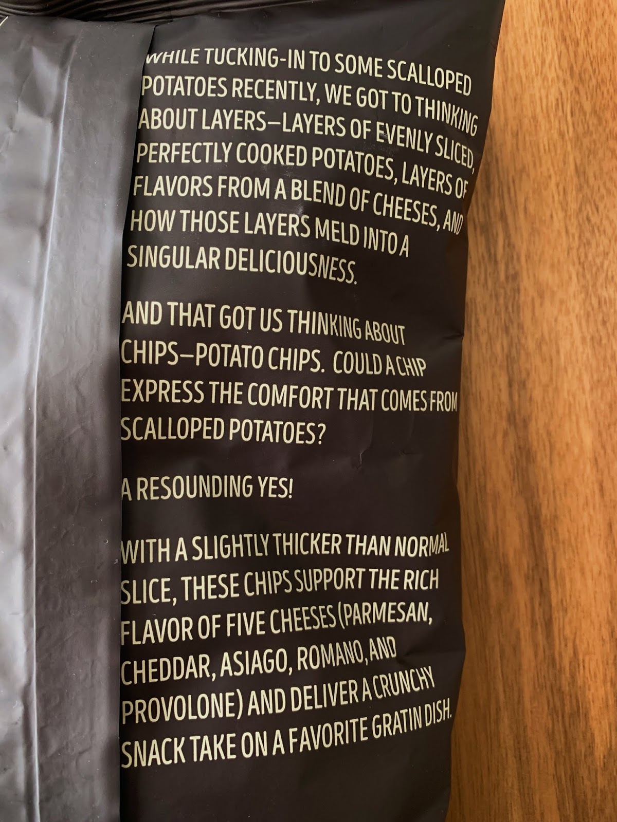 Trader Joe's Scalloped Potato Chips with Five Cheeses