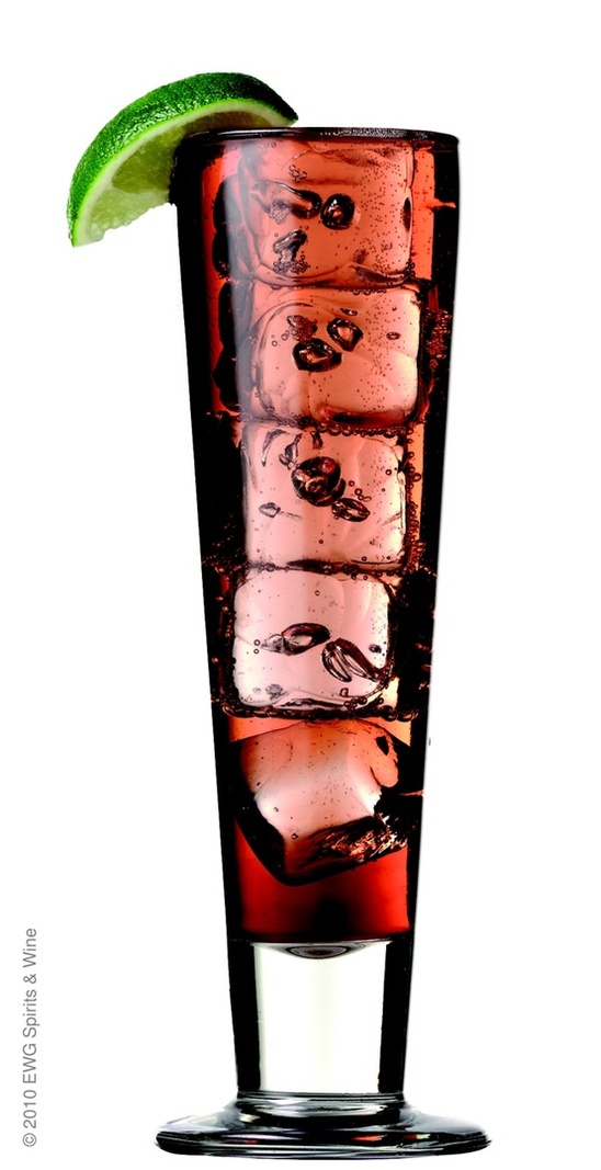 Vegan Knitters El Diablo (Tequila, CrèMe De Cassis, Lime Juice, Topped