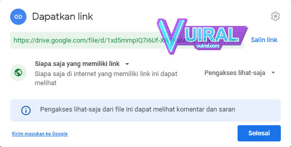 4 Cara Membuat Google Drive Yang Bisa Diakses Semua Orang - Vuiral