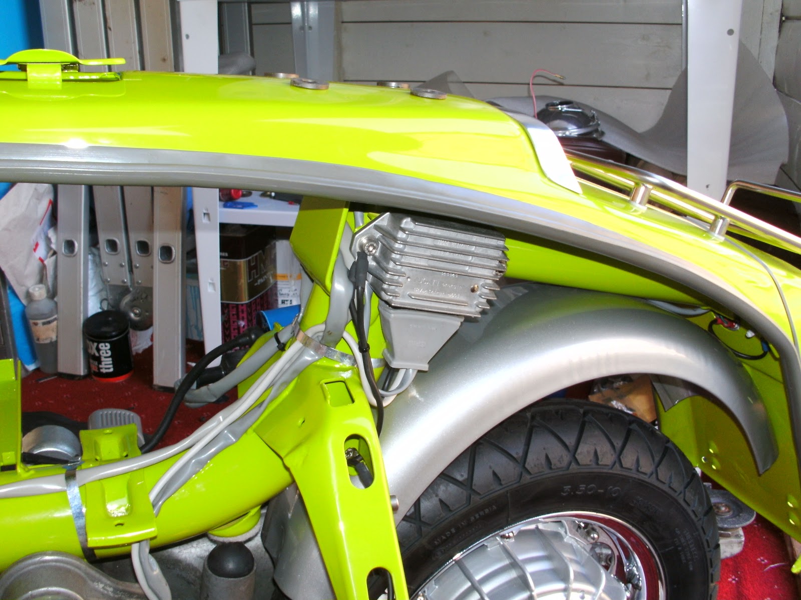 SERVETA LAMBRETTA Li 150: The Lambretta Wiring