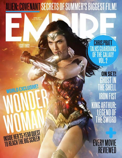  Wonder Woman en la portada de Empire