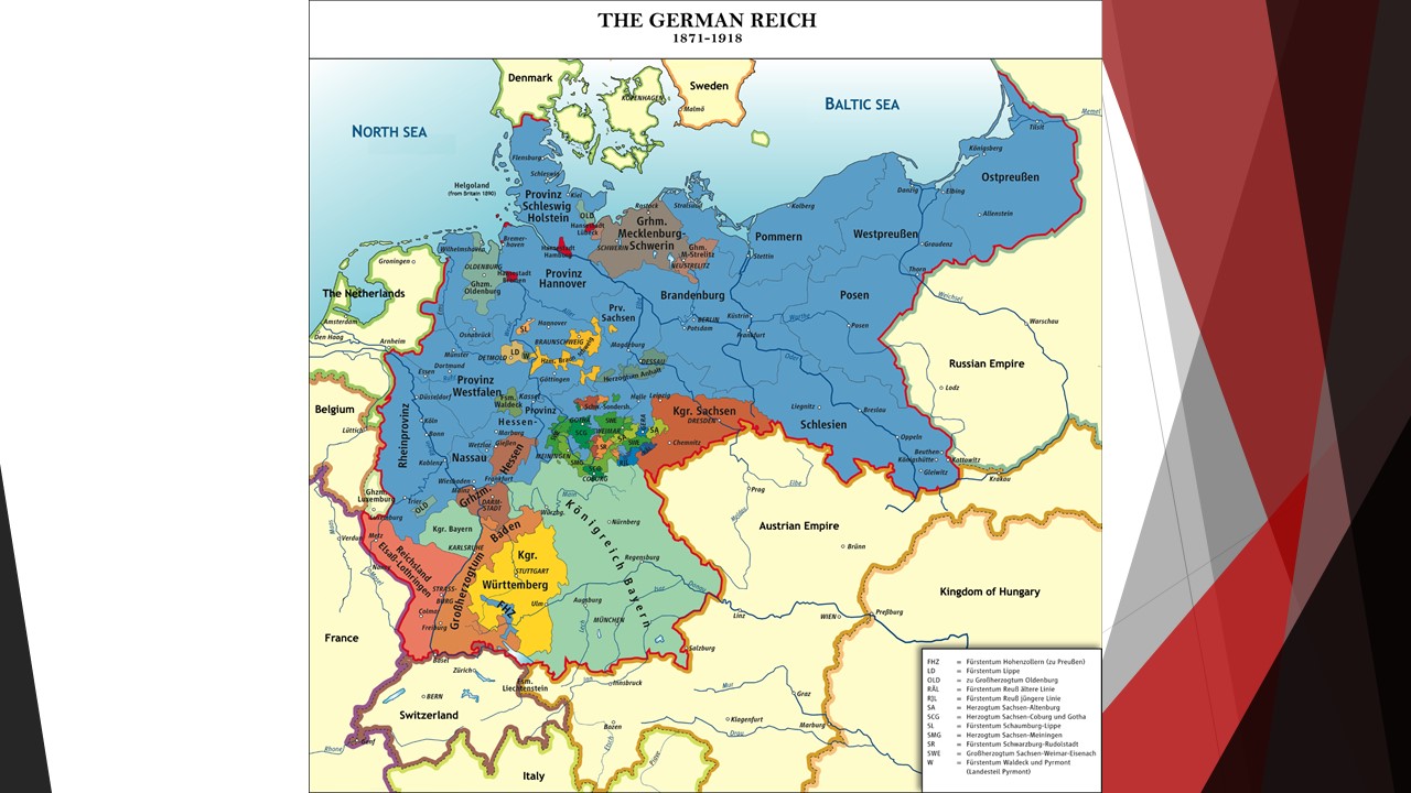 Германская империя карта мира