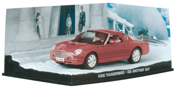 Ford Thunderbird - Die another day 1:43 colección james bond