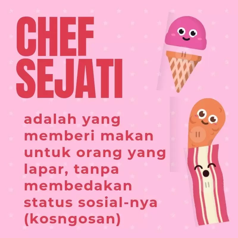 kata bijak chef koki kata bijak chef koki