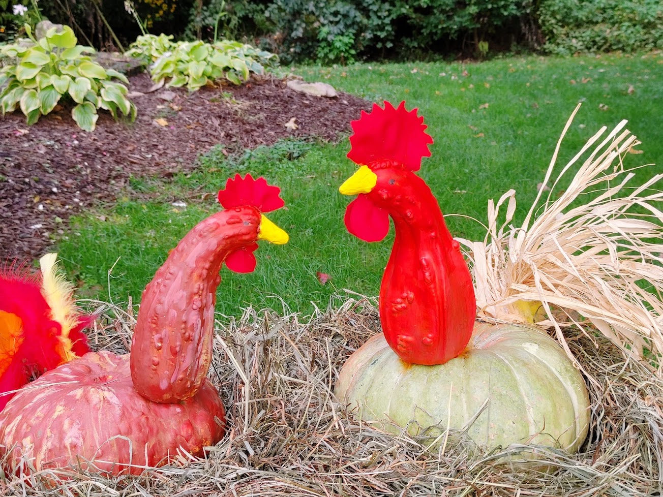 Did Your Pumpkin Become a Rooster? - Crafts a la mode