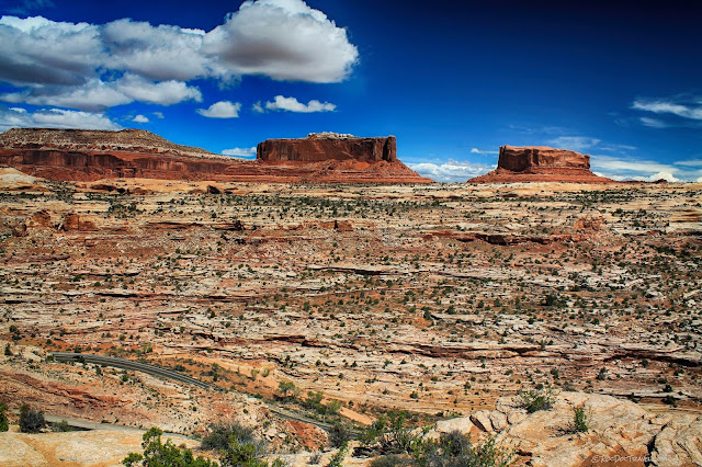 Canyonlands National Park Utah geology travel Dead Horse Point Mineral Bottom Road White Rim Trail Green River Colorado River copyright RocDocTravel.com