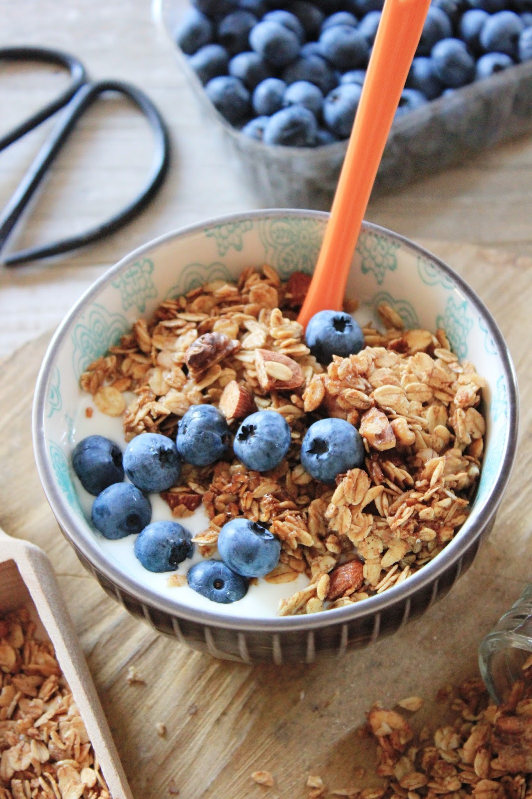 Granola orzechowa Tysia Gotuje blog kulinarny