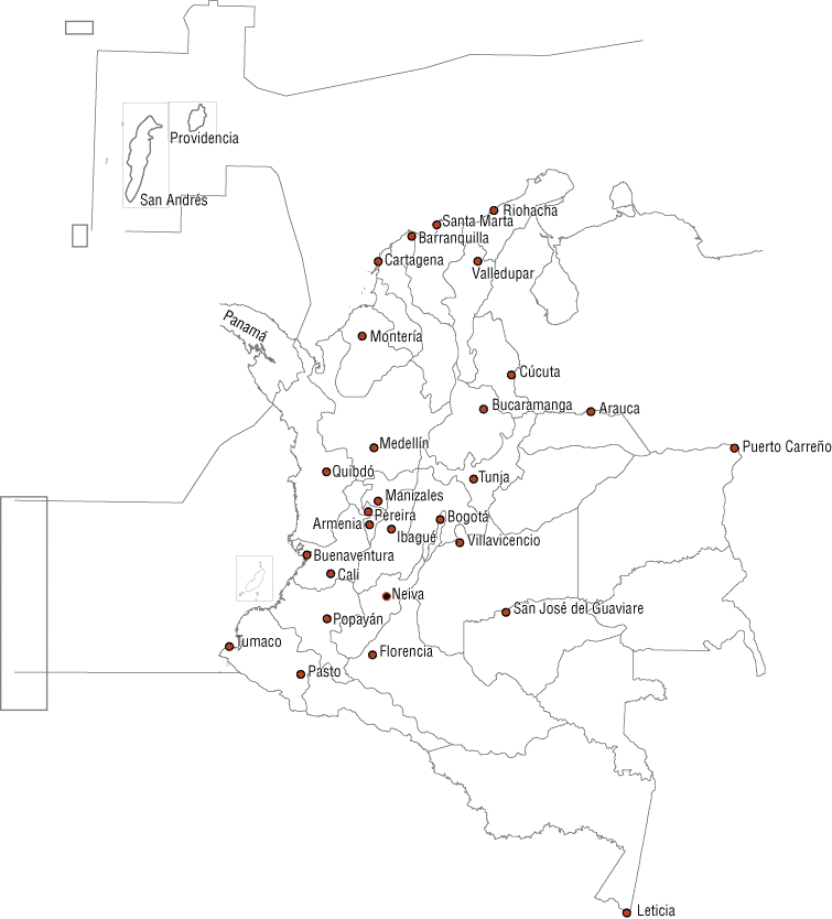 Mapa De La Gran Colombia Para Colorear