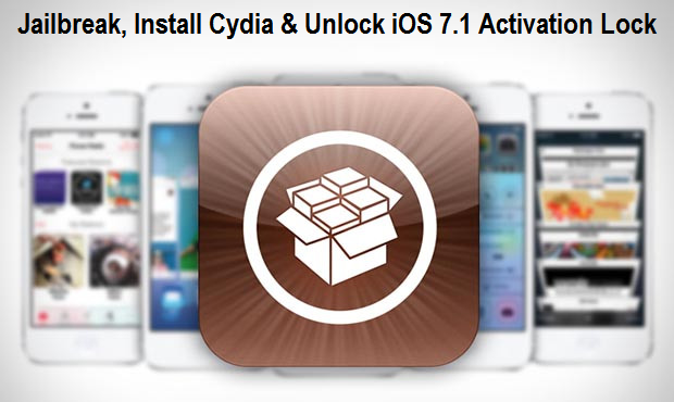 Jailbreak, Install Cydia & Unlock iOS 7.1 Activation Lock on iPhone