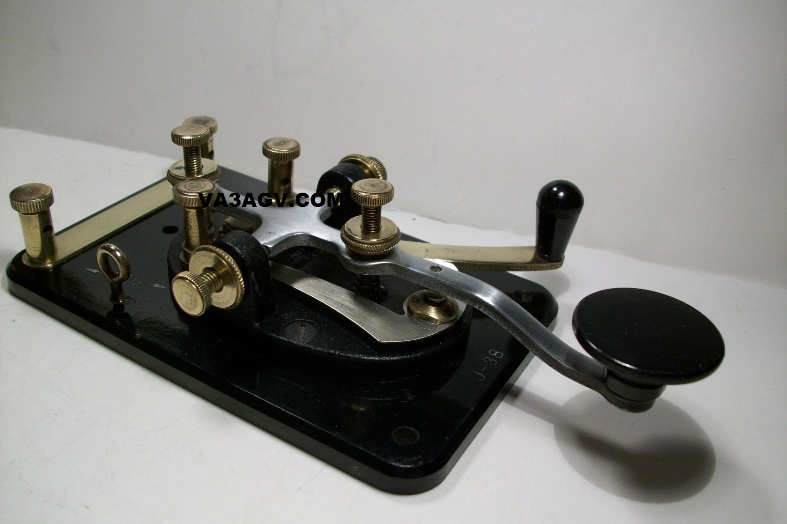 Morse Code CW Key Telegraph (Straight) LIONEL J38 TELEGRAPH KEY