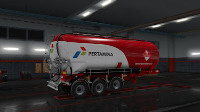 Pertamina Skin for Feldbinder KIP Trailer Pack