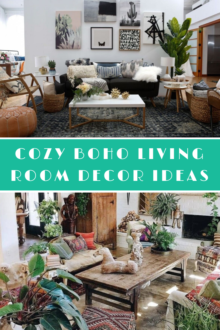 10 Cozy Boho Living Room Decor Ideas