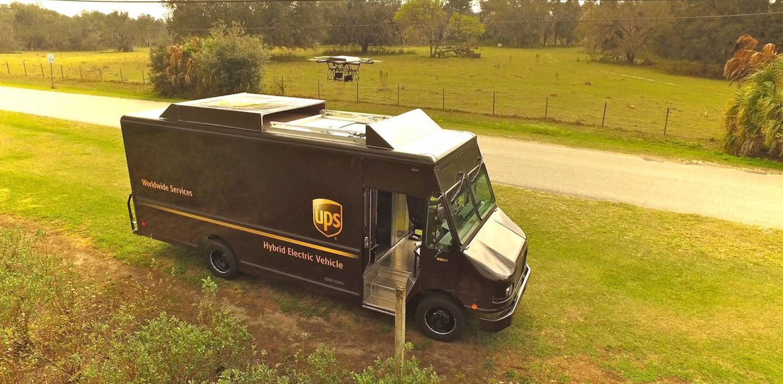 Aero Pacific Flightlines UPS Tests Rooftop Drone Delivery System for