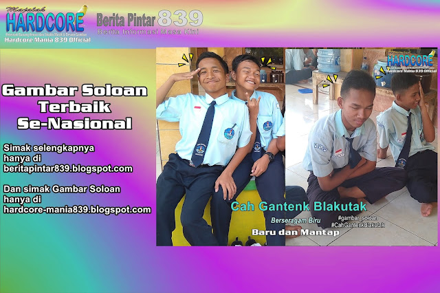Gambar Soloan Terbaik Se Nasional khas Gambar Siswa-Siswi SMA Negeri 1 Ngrambe dari Buku Album Gambar Soloan Edisi 7