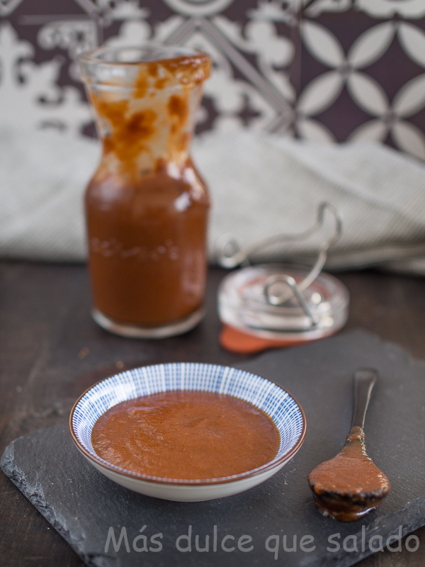 Salsa Barbacoa casera, muy fácil y rápida.