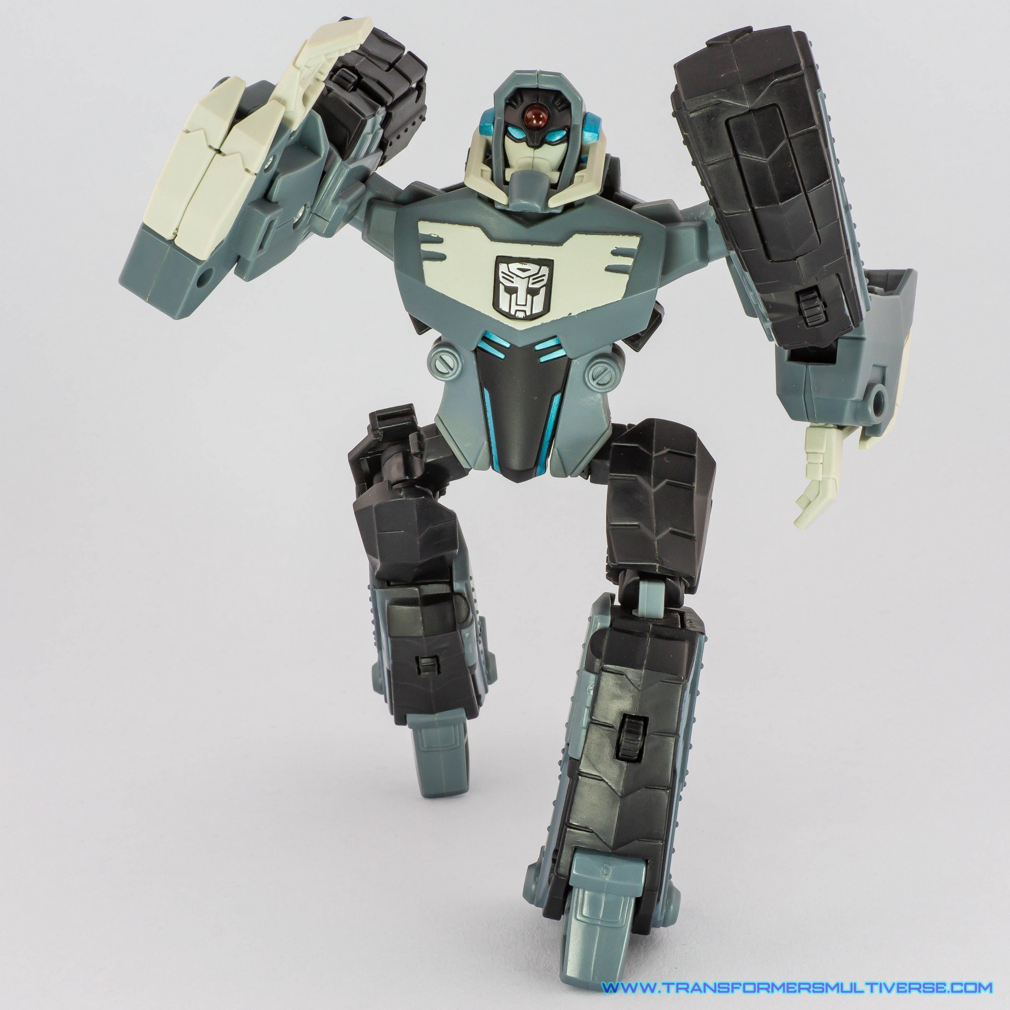 Transformers Animated Shockwave as Longarm Prime robot mode, alternate pose