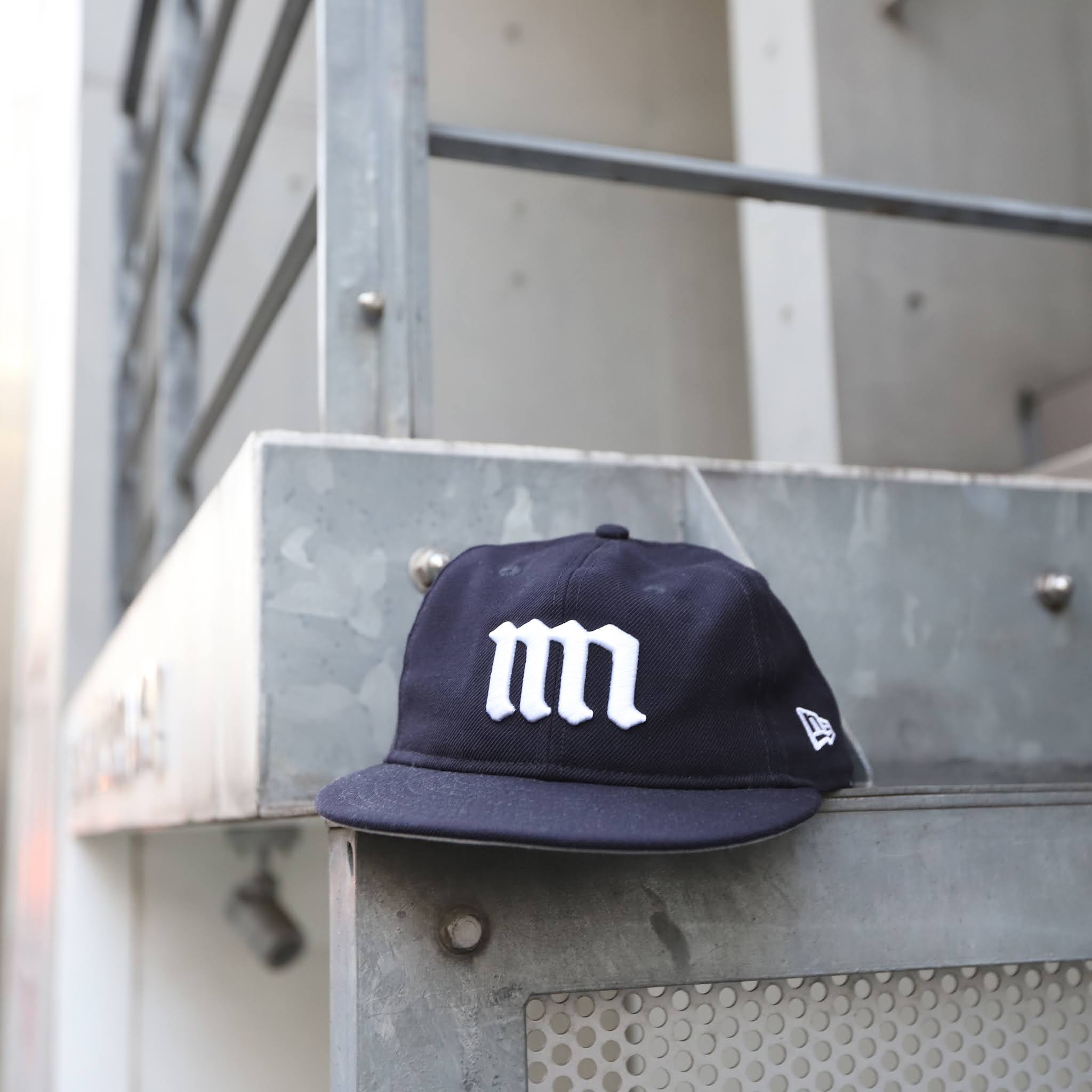 バイザー裏のカラーグレー新品 RC59FIFTY MNY minnano 別注 ウール New