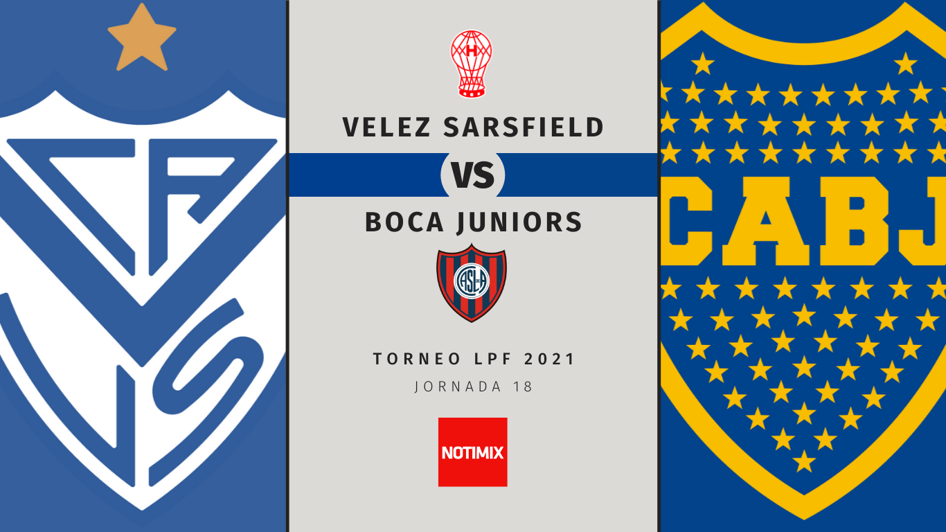 Ver Vélez vs Boca en vivo online