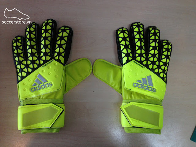 Adidas Ace Fingersave Relique Solar Yellow- Black GK Gloves S90146