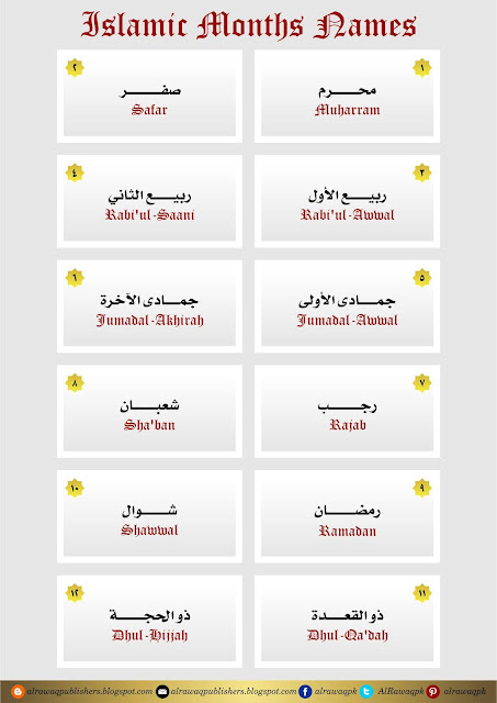 islamic-months-names-vector-al-rawaq-publishers-distributors