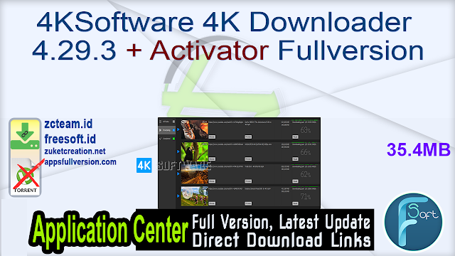 4K Downloader 5.6.3 instal the new version for ios