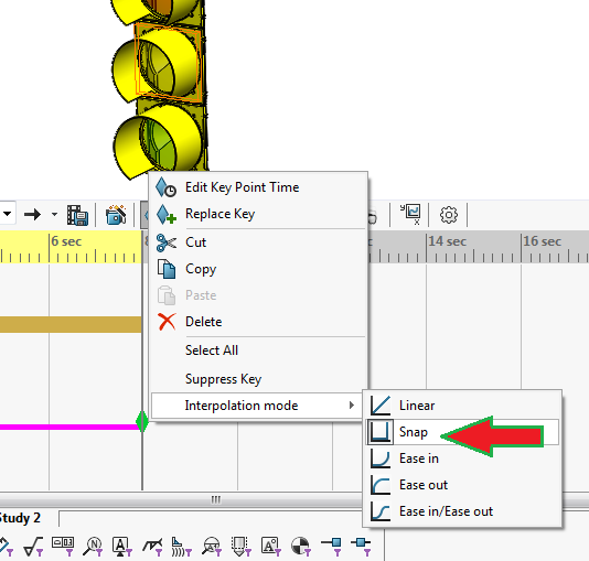 Solidworks Assignment Help SOLIDWORKS motion study traffic lights