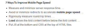 Page Speed and Mobile Optimization techniques for on page seo