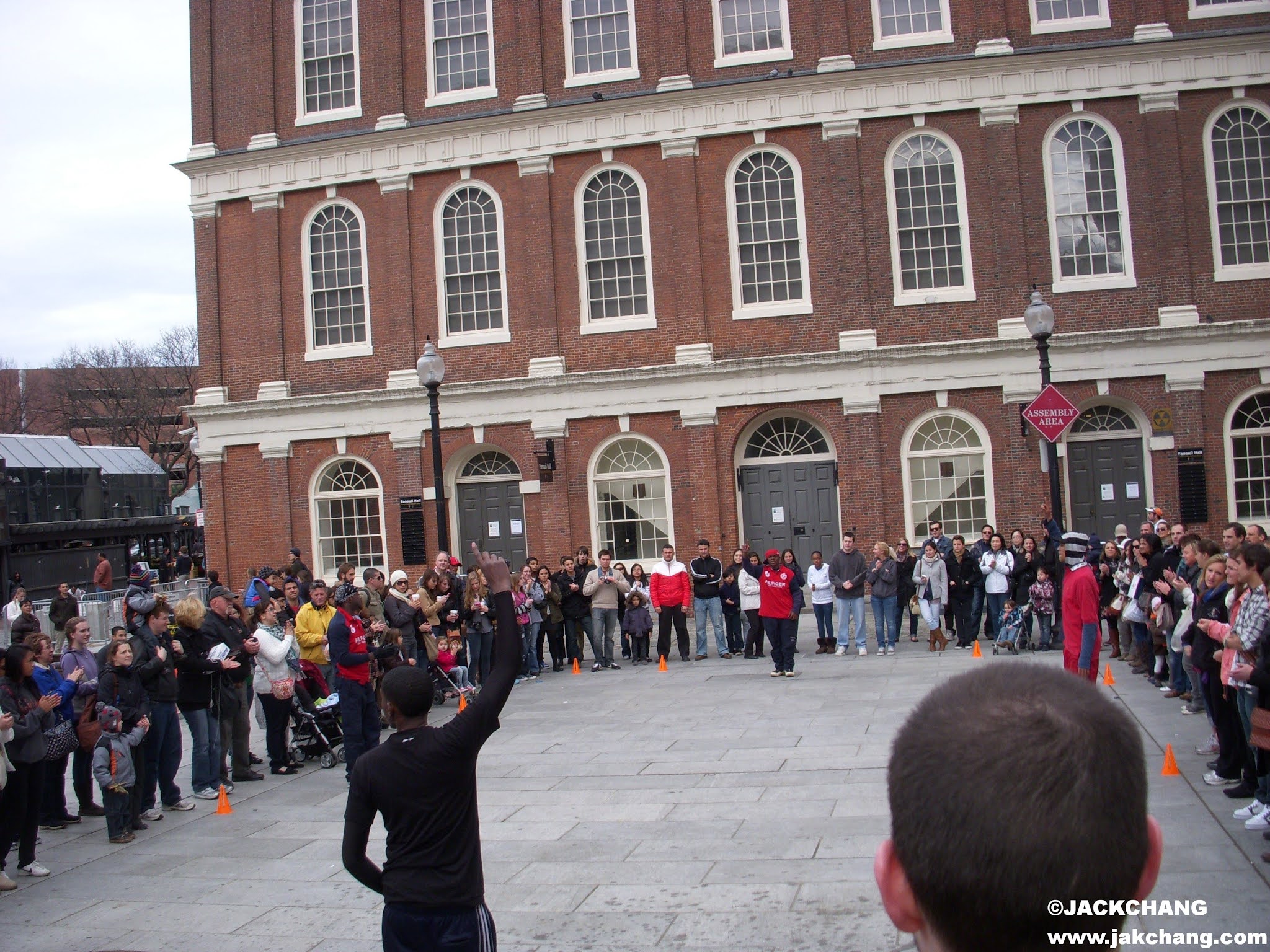 American attractionsFaneuil Hall in Boston, one of the stops on the