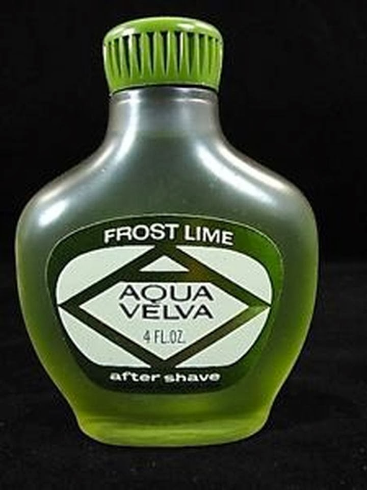 From Pyrgos Aqua Velva Ice Blue (Vintage) & Frost Lime