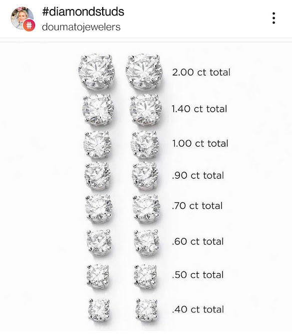 RRE Tribe & You COSTCO Round Brilliant Diamond Stud Earrings