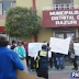 Protestan en Razuri tras resultados por elecciones municipales