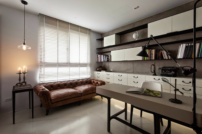 Blog Achados de Decoração. Apartamento decorado estilo industria-rústico-chic Blog Achados de Decoração. Apartamento decorado estilo industria-rústico-chic