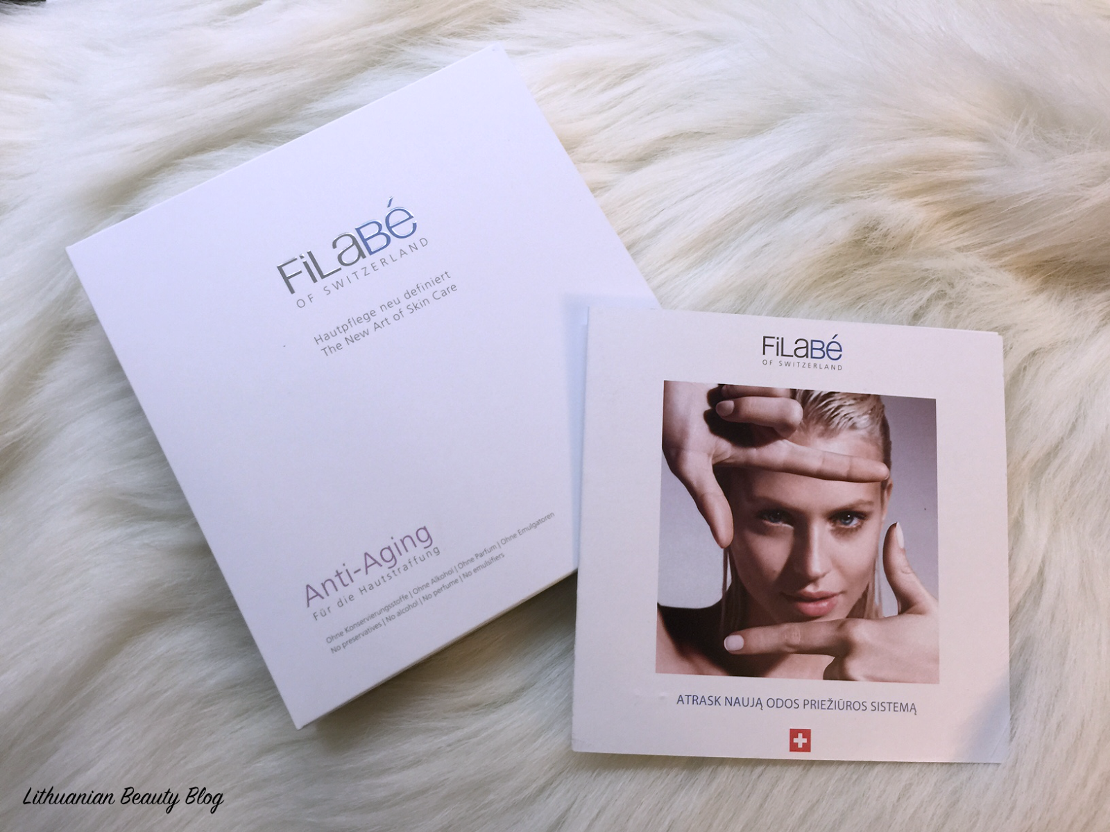 FILABE of Switzerland Skin clear, the new art of skin care (anti