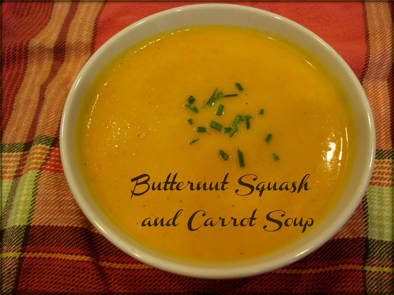 Potlucks on the Porch Butternut Squash Soup without all the Cinnamon!